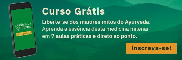 Banner do curso A Essência do Ayurveda